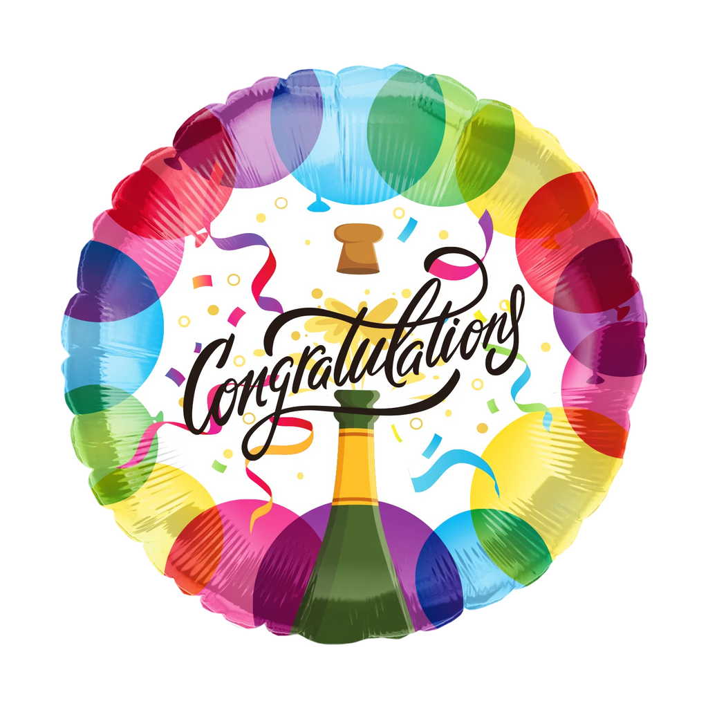 18" Congratulations Foil Balloon