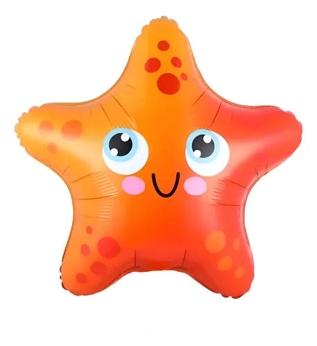 Cartoon Ocean World Animal Foil Balloons