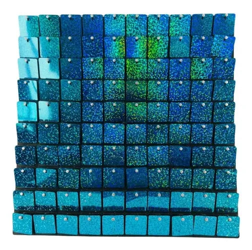 Light Blue - Shimmer Wall Panel - Backdrop