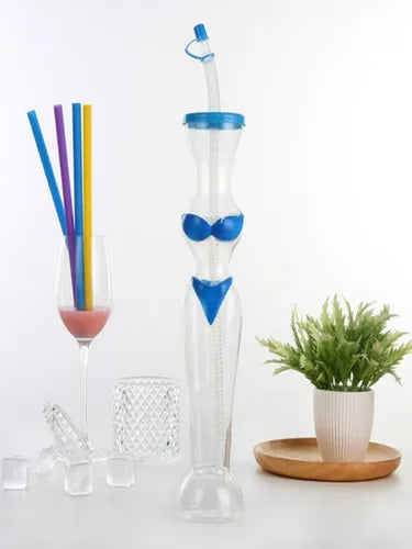 15oz. Bikini Design Yard Cups with Straw