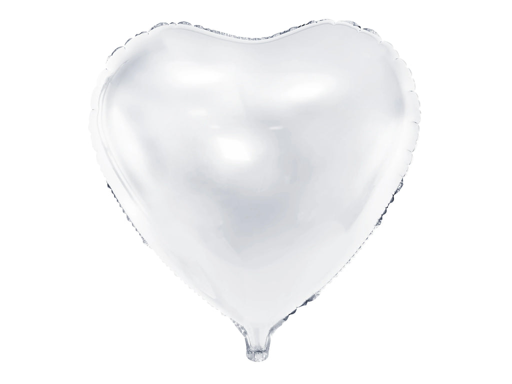10" Pastel Heart Shaped Foil Balloon