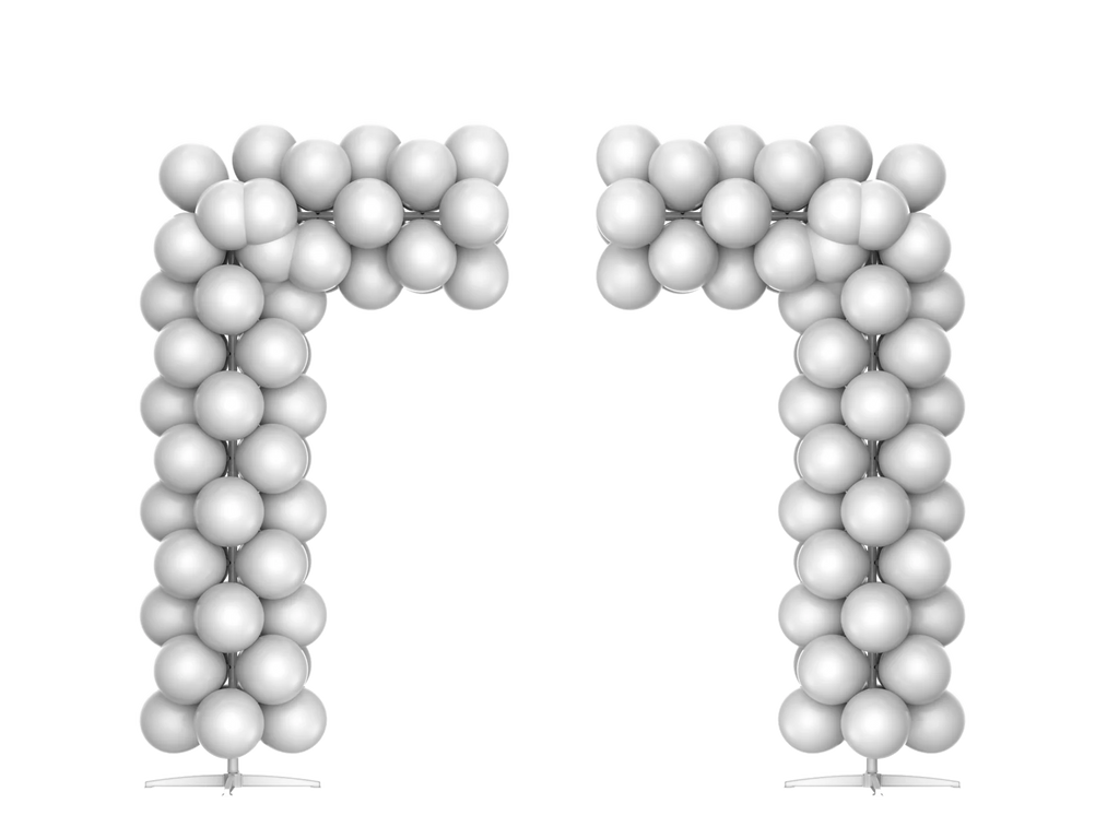 Customized Balloon Half Squared Arch