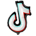 Tik-Tok Theme Shaped Balloons