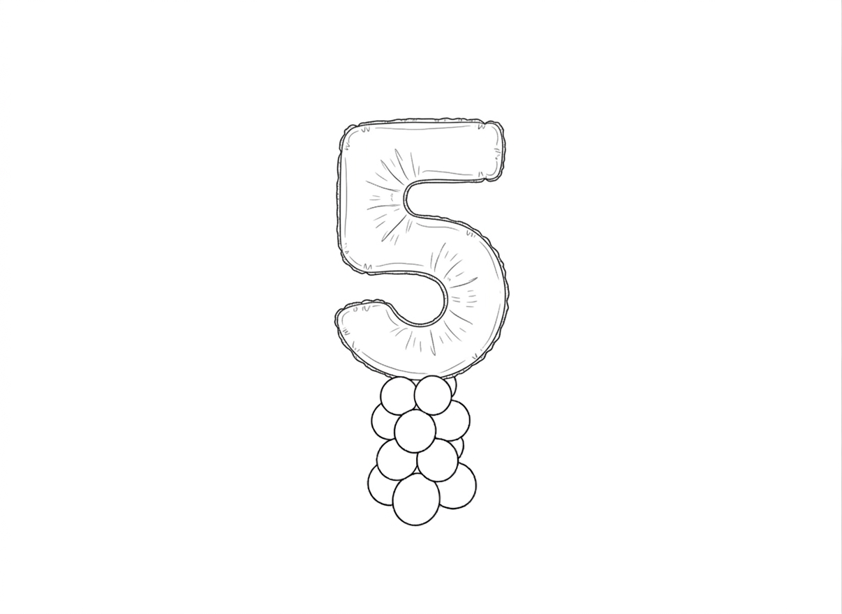 Customized Balloon Columns Design