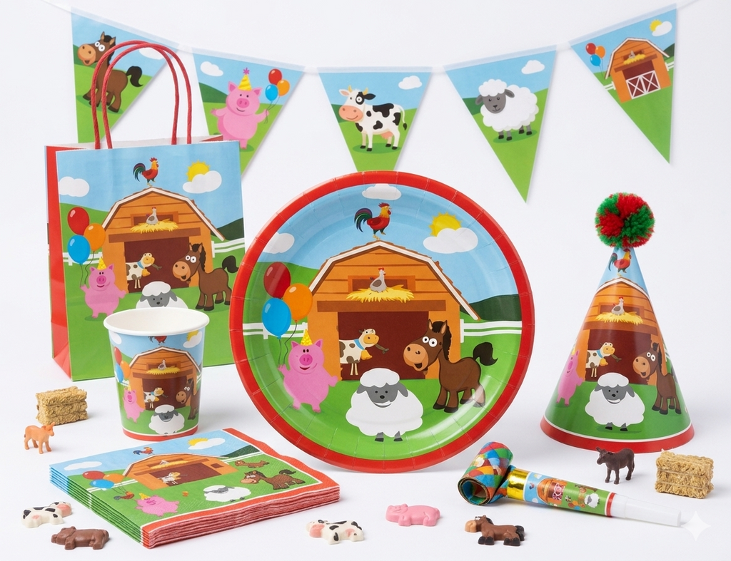 Theme Birthday Party Tableware Set