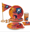 Basketball Themed Birthday Party Tableware Set