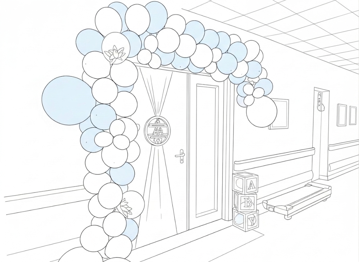 Customized Balloon Arch Door