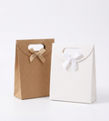 Kraft Paper Gift Bag  Ribbon Bow