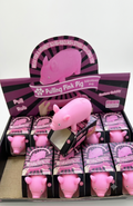 Pulling pink pig squishy squeeze stress toy