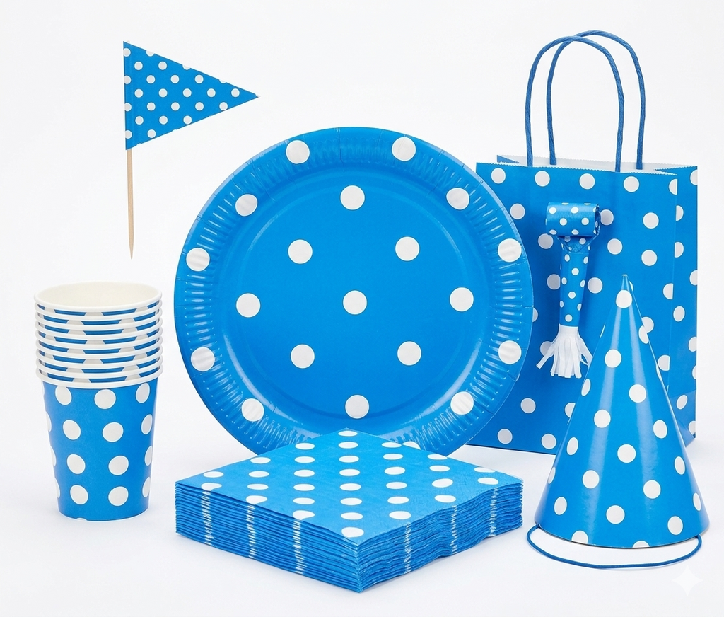 Polka Dot Party Setup