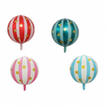 Blue tooth smile foil balloon
