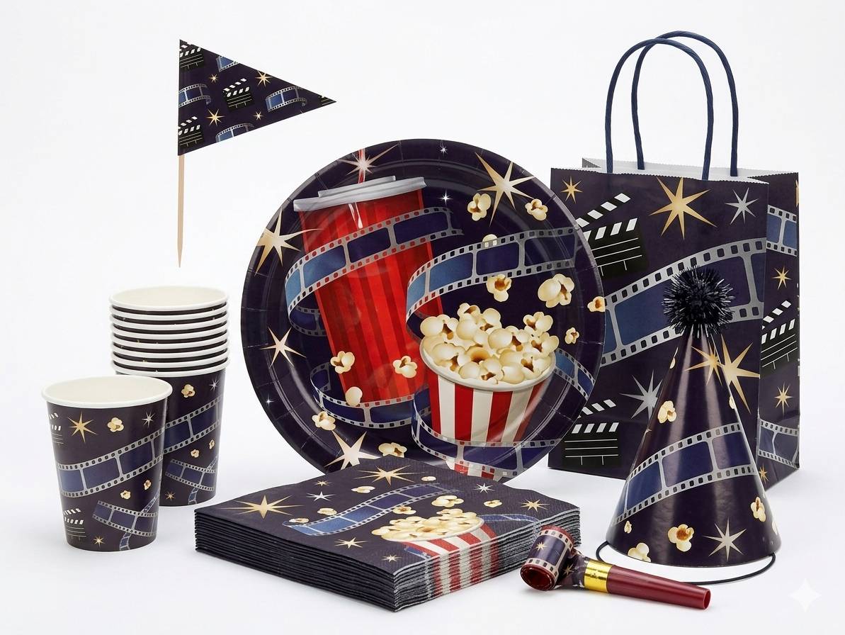 Theme Birthday Party Tableware Set