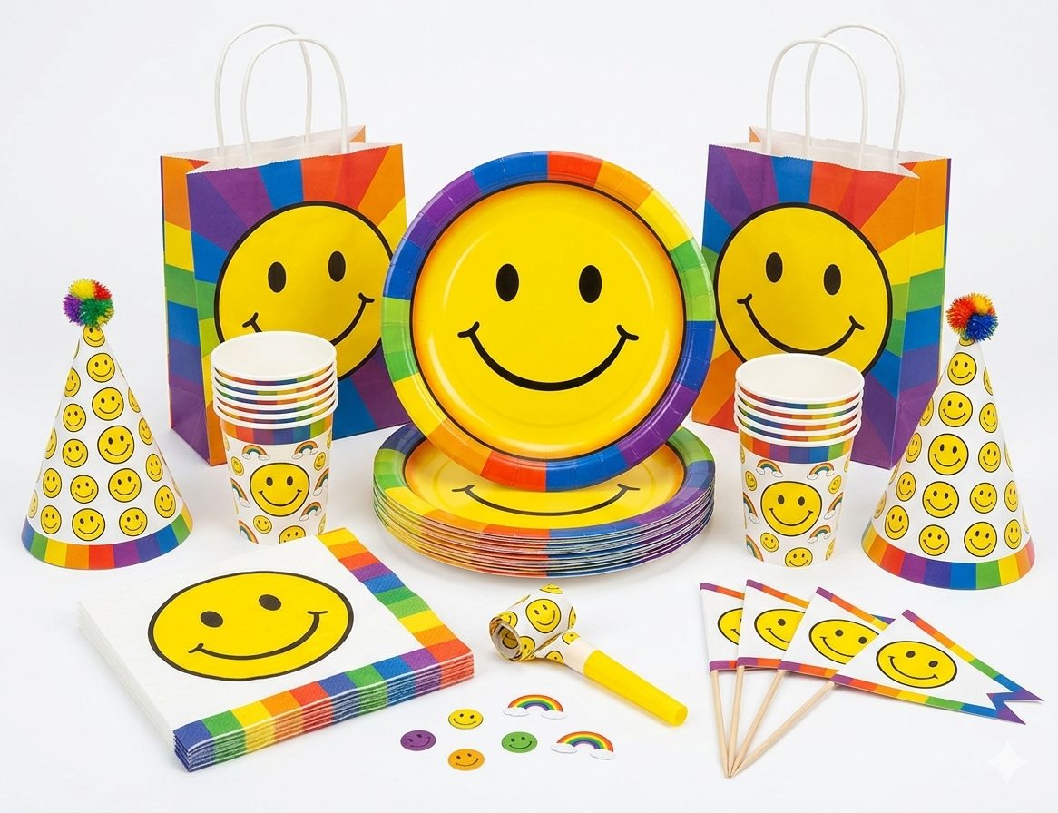 Theme Birthday Party Tableware Set