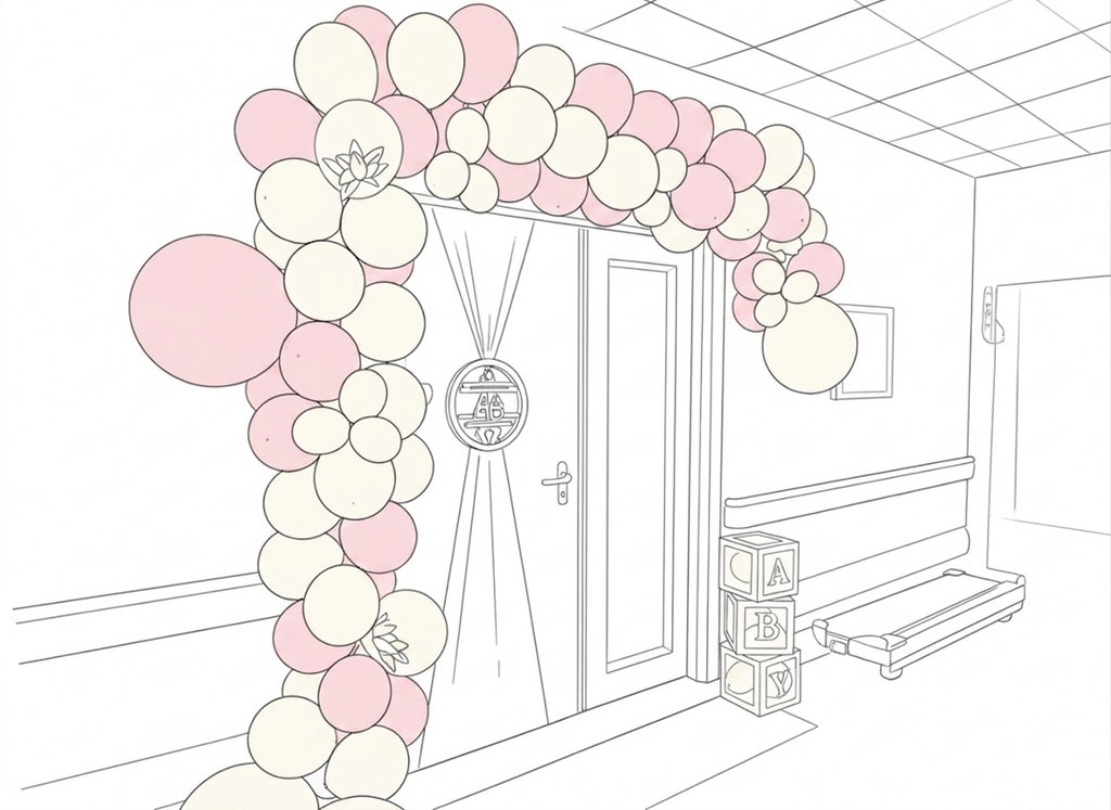 Customized Balloon Arch Door