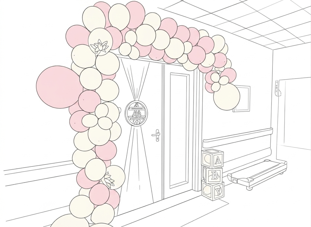 Customized Balloon Arch Door