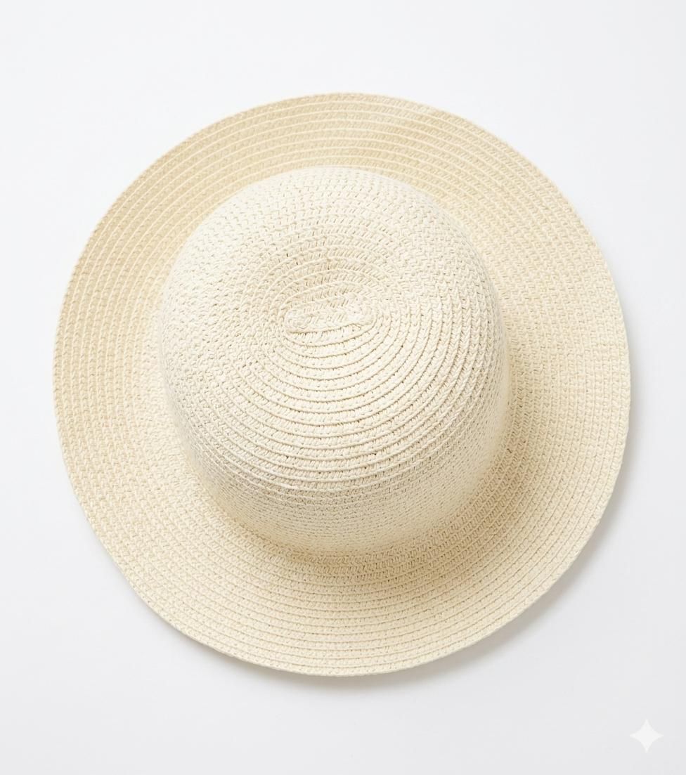 Women's Beach Straw Bucket Hat