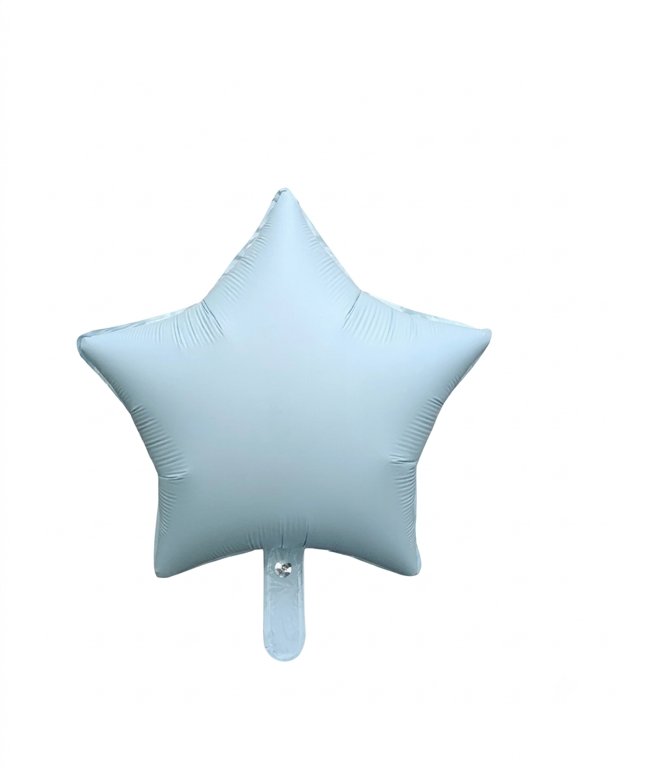 Pastel Star Foil Balloon 18"