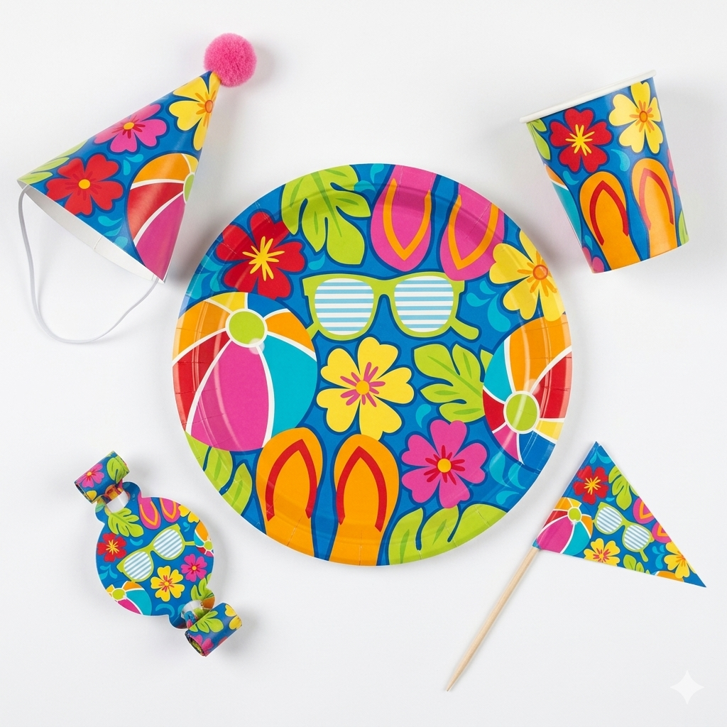 Spring - Summer Party Tableware Set