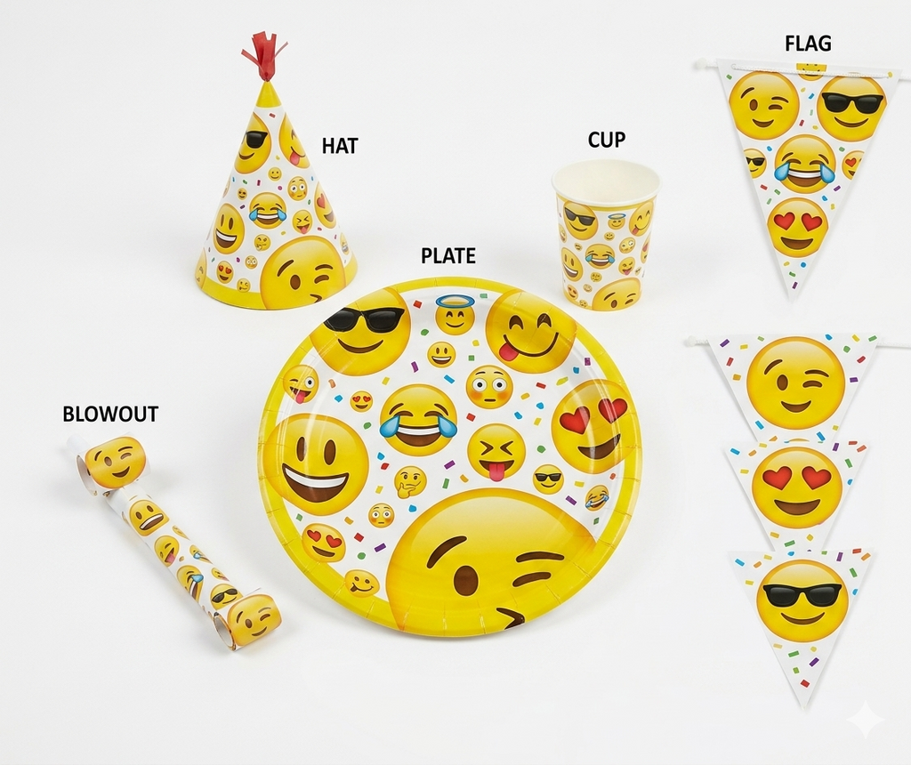 Theme Birthday Party Tableware Set