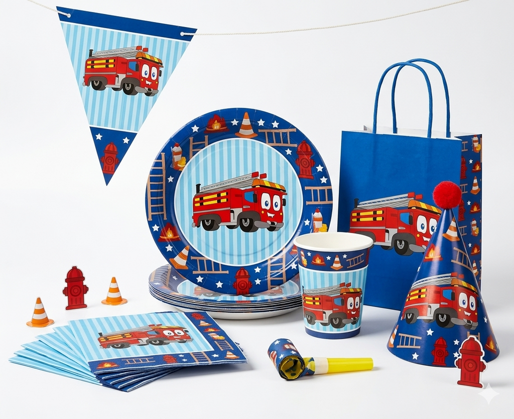 Theme Birthday Party Tableware Set