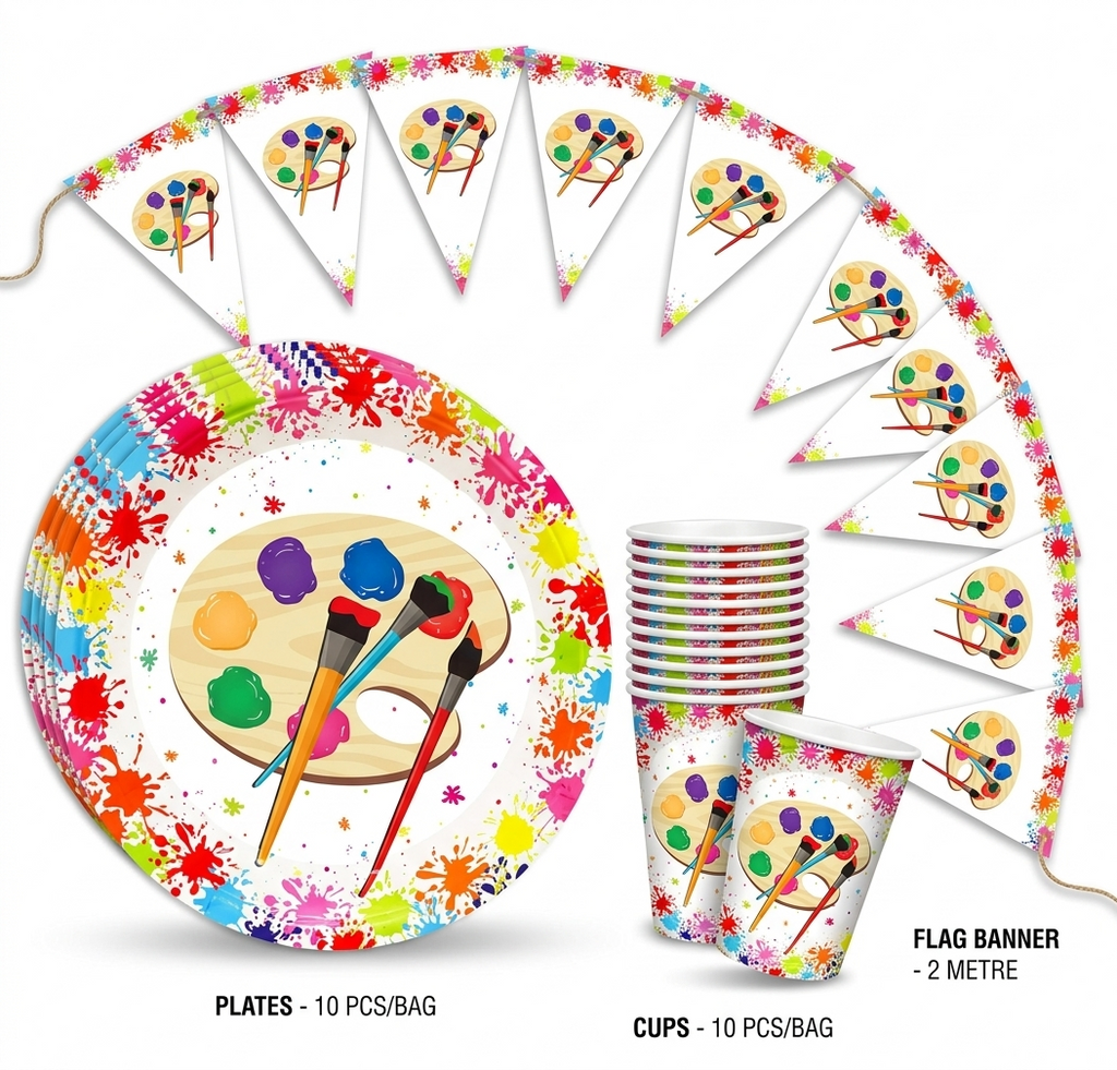 Theme Birthday Party Tableware Set