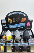 Pulling pets cat squishy squeeze stress reducing toy assorted characters
