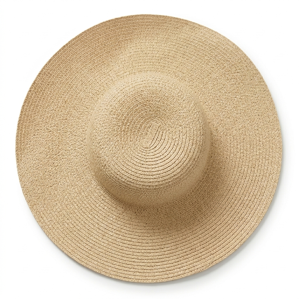 Women's Beach Straw Bucket Hat