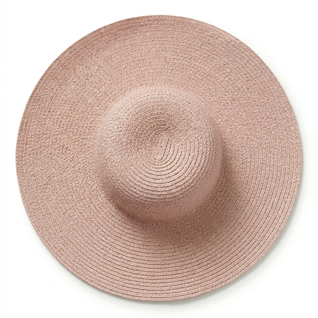 Women's Beach Straw Bucket Hat