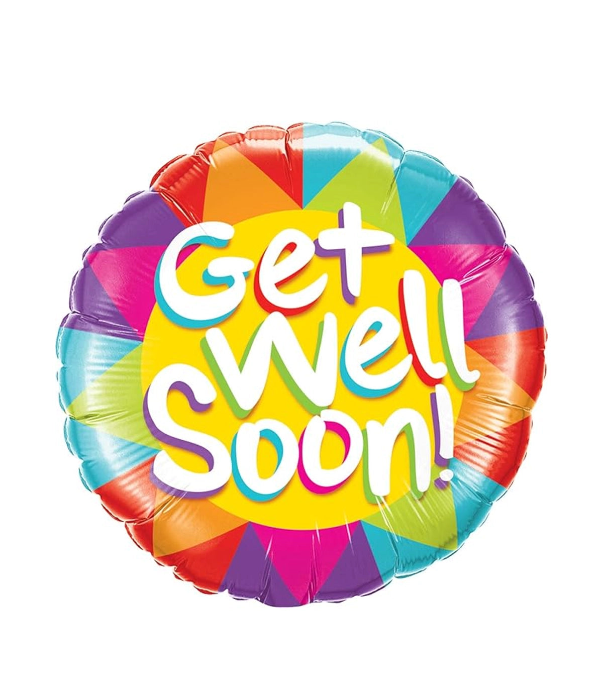 18" Get Well Soon Foil Balloon