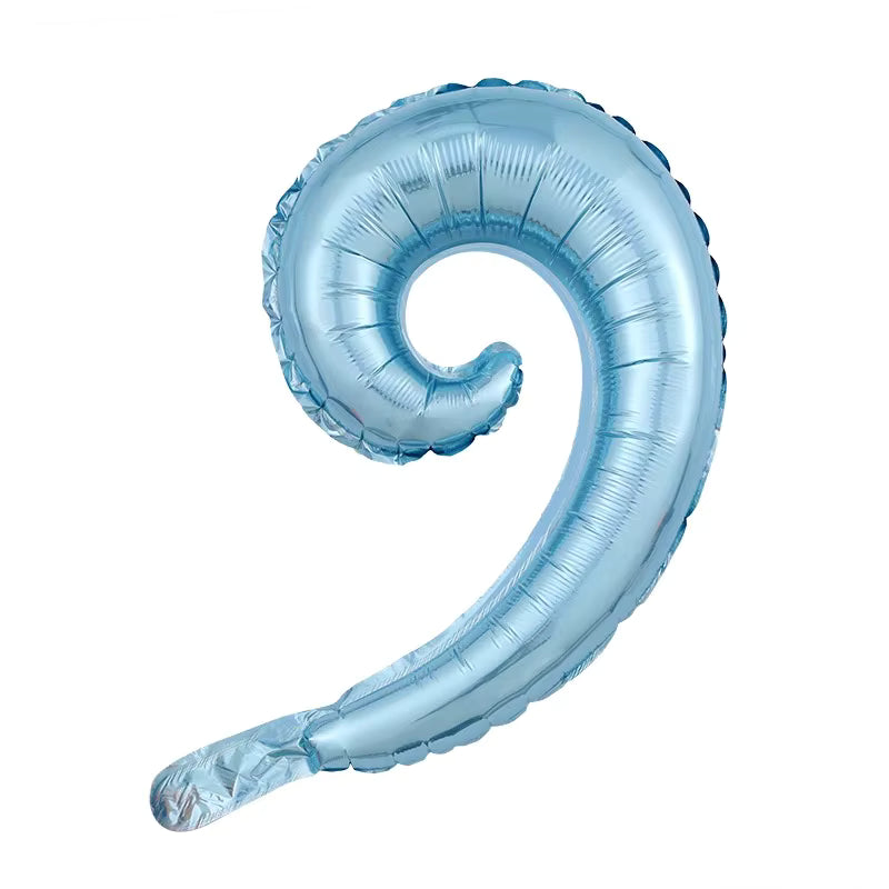 17" Spiral Wave Foil Balloon