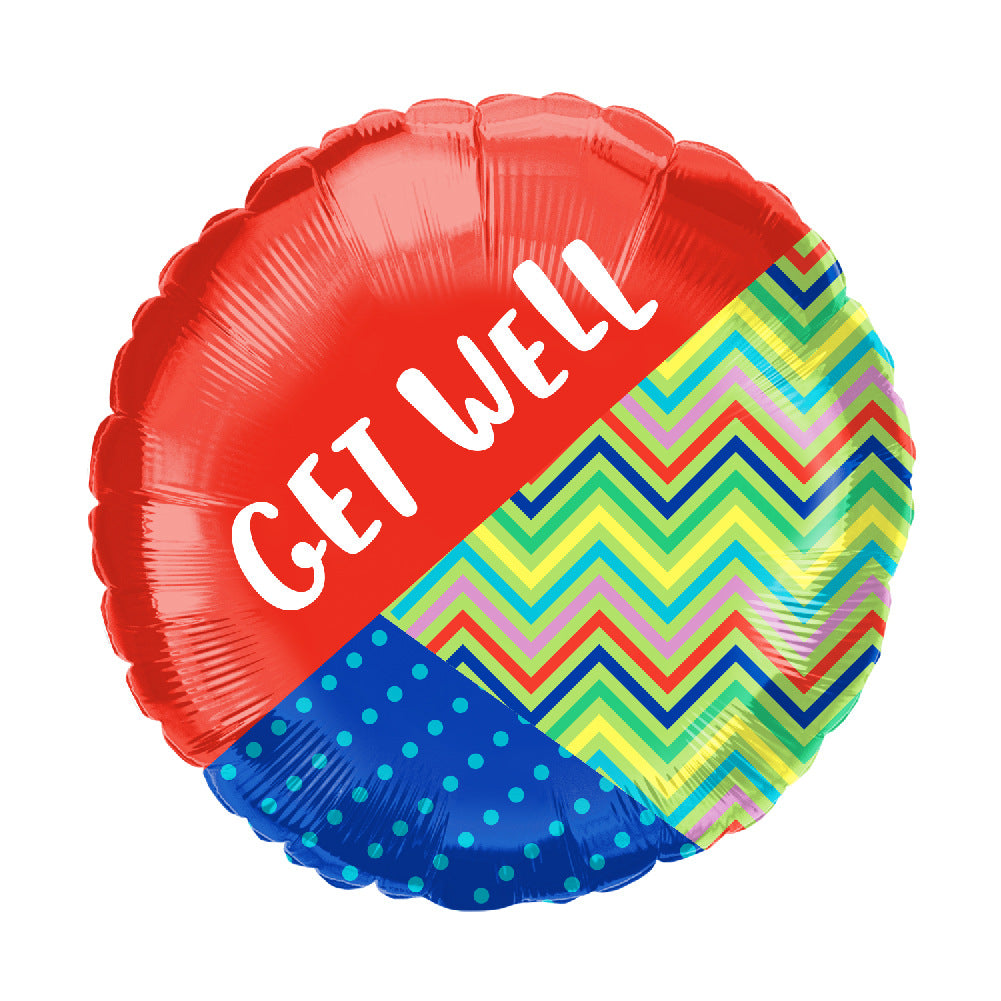 10" Get Well Soon Foil Balloon