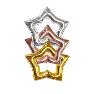 43" Metallic Star Foil Balloon
