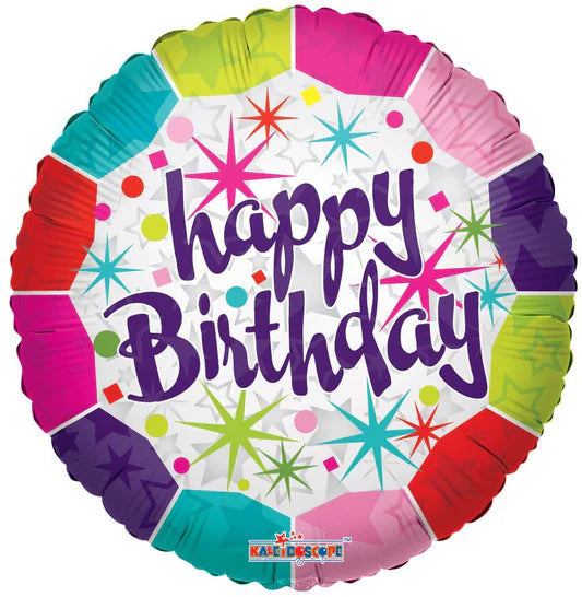 10" Happy Birthday Foil Balloon