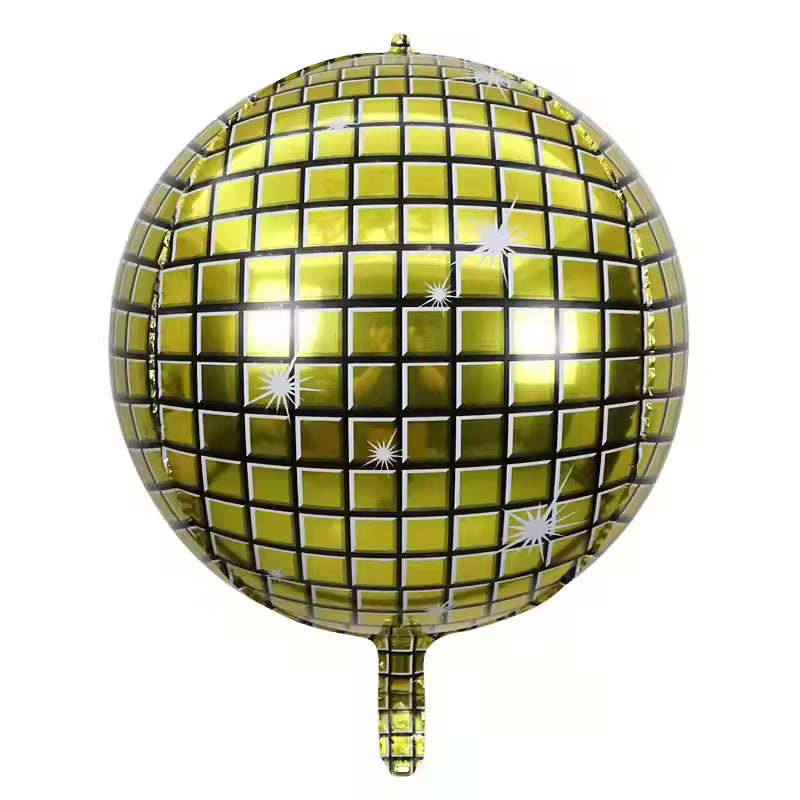 Gold Disco Ball ORBZ Foil Balloon