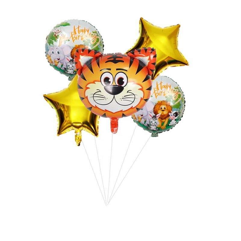 Animal Theme Foil Balloon Set