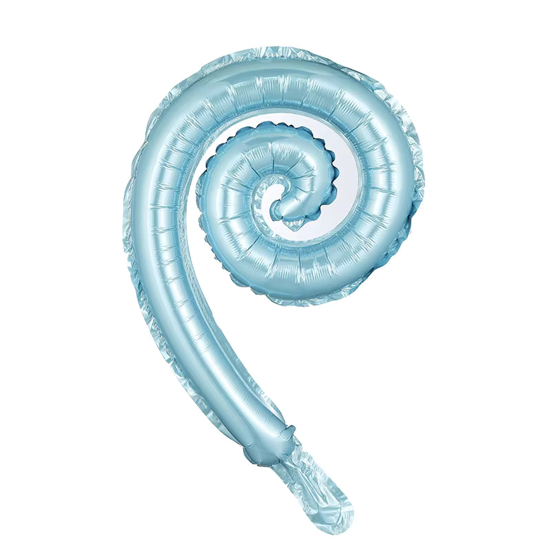 17" Curly Spiral Wave Foil Balloon
