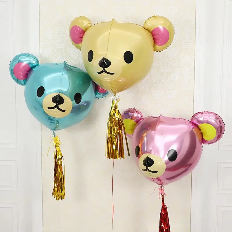 Teddy Bear - Baby Zoo Theme Foil Balloon