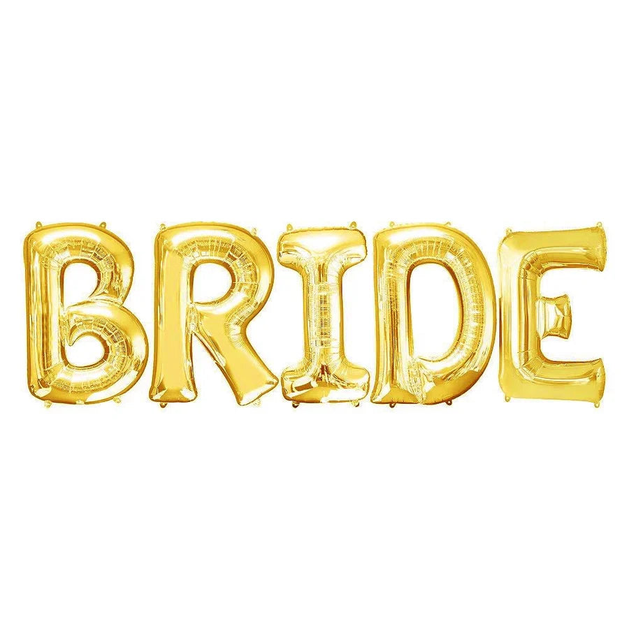 Bride (Letters) Foil Balloon