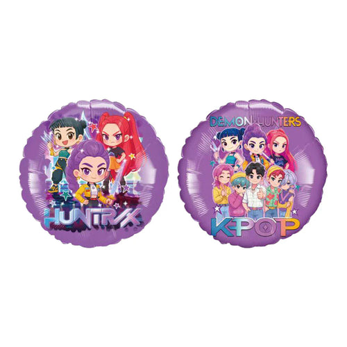 18" Demon Hunters K-pop Anime Foil Balloon