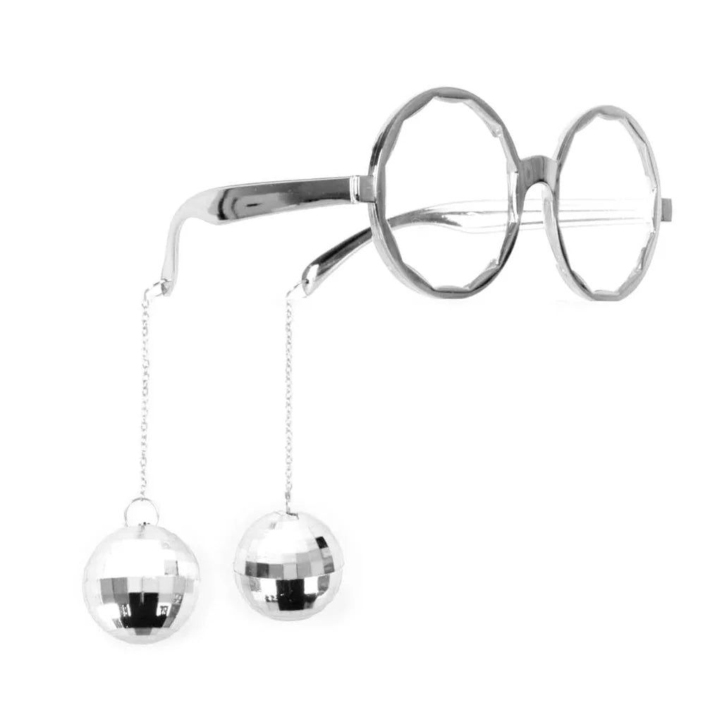 Retro Funky Sunglasses with Disco Balls