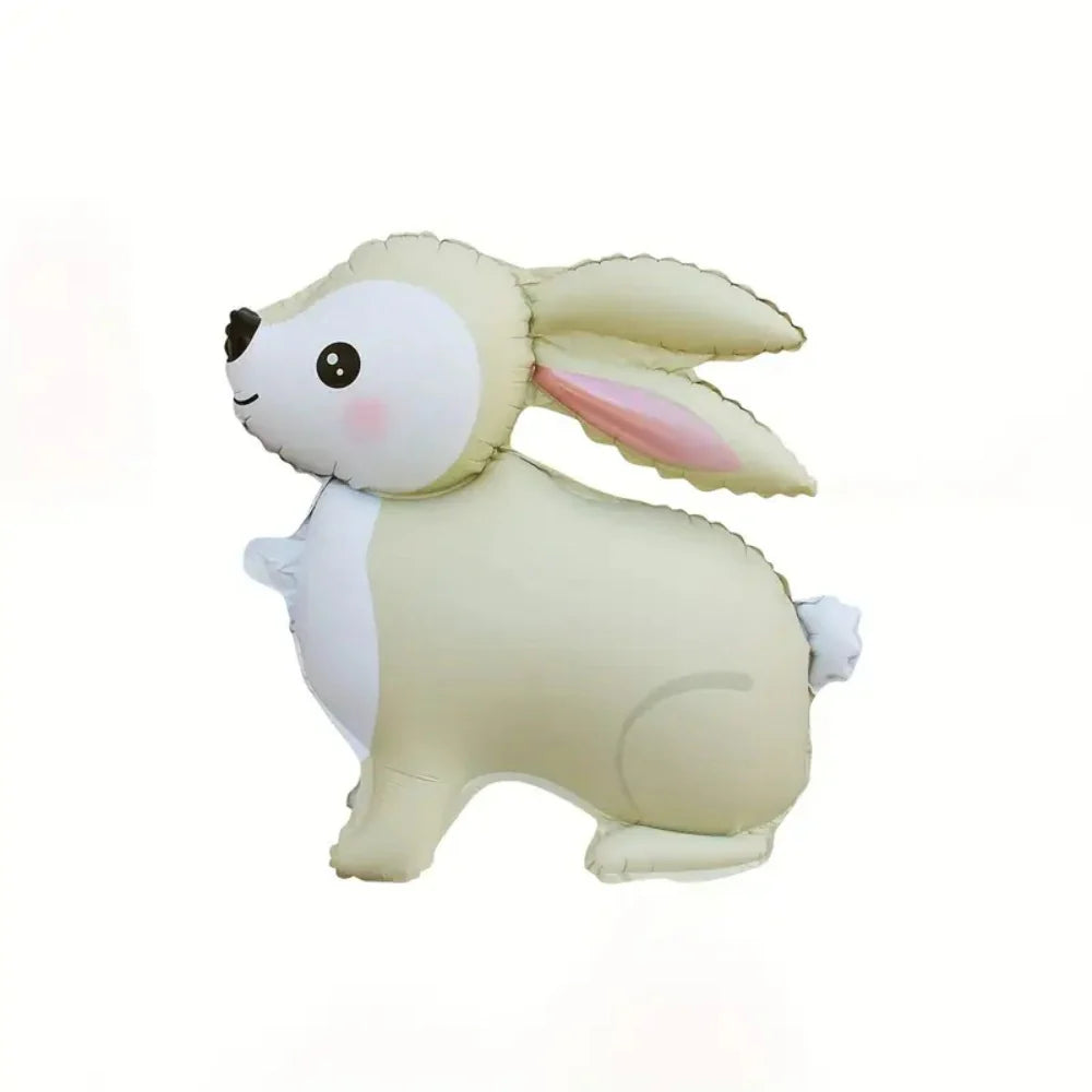 24" Pastel Bunny Foil Balloon