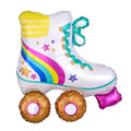 23" Retro Roller Skate Shape Foil Balloon