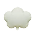 18" Matte White Cloud Foil Balloon
