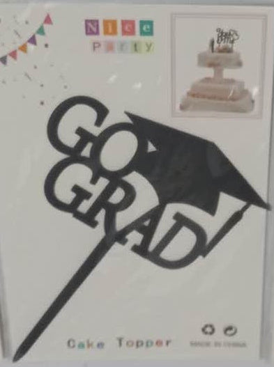 Graduation Acrylic Cake Toppers