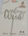 Make a Wish Acrylic Cake Topper