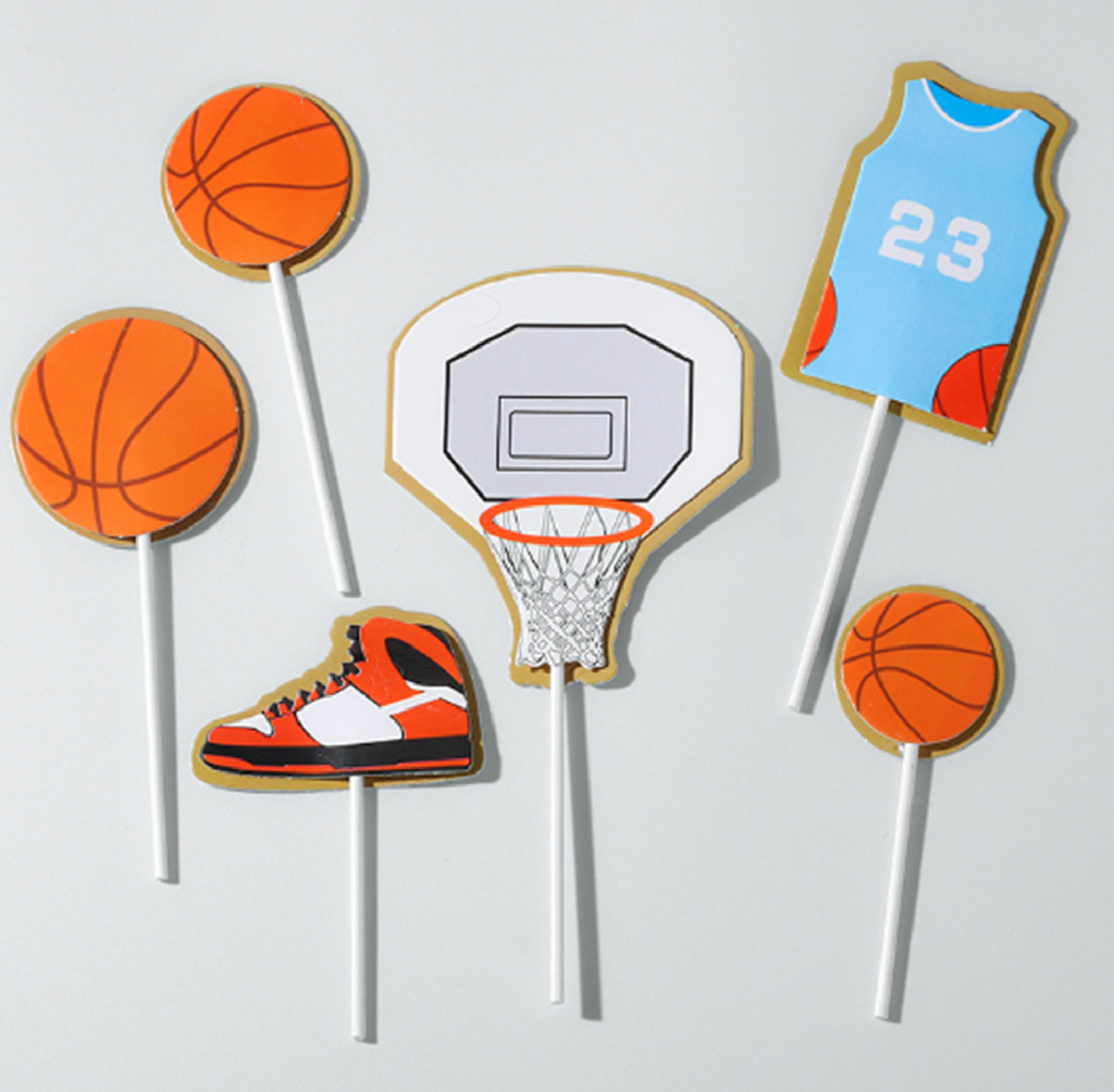 Sports Theme Cake Toppers
