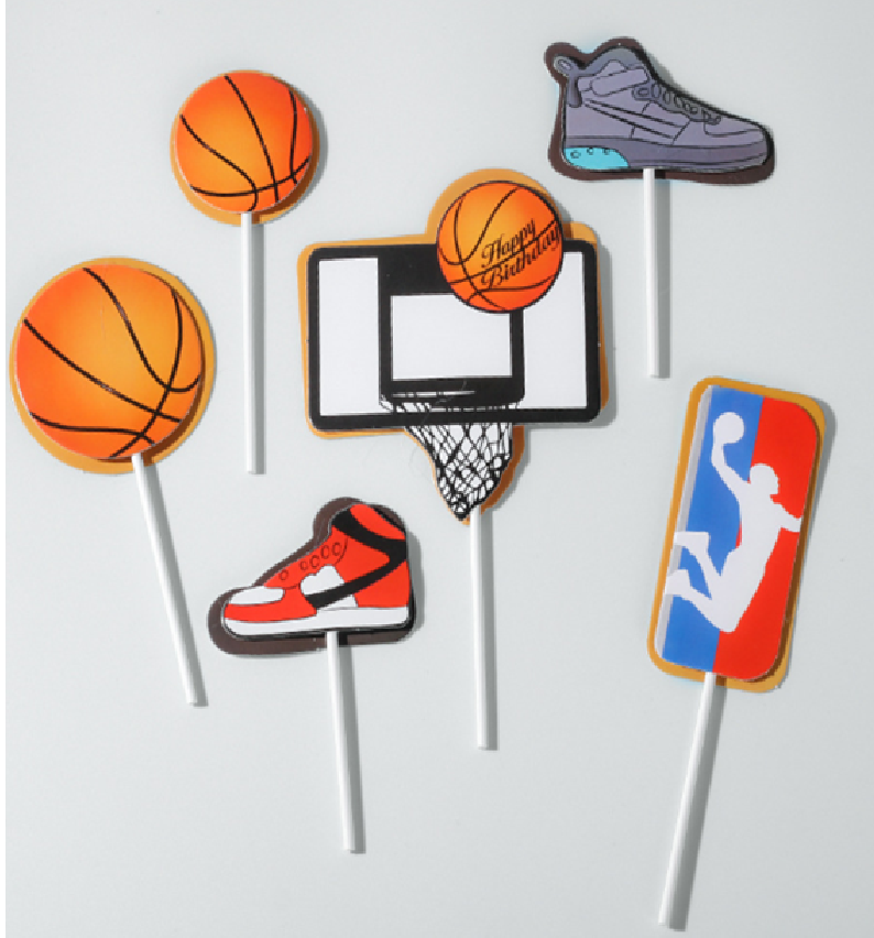 Sports Theme Cake Toppers
