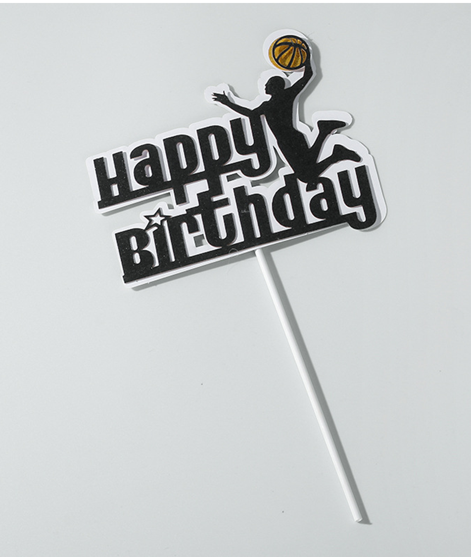 Sports Theme Cake Toppers
