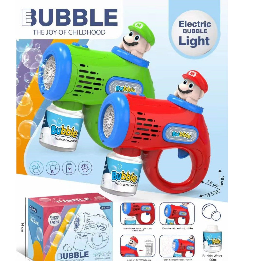 Bubble toy set with packaging on a white background
