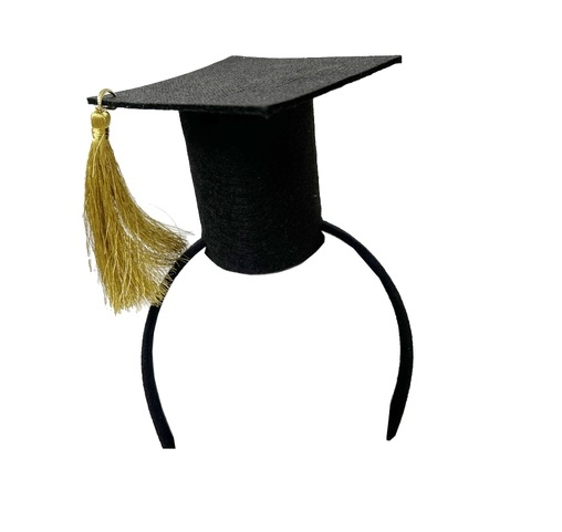 Happy Graduation Porch Banner – Black & Gold